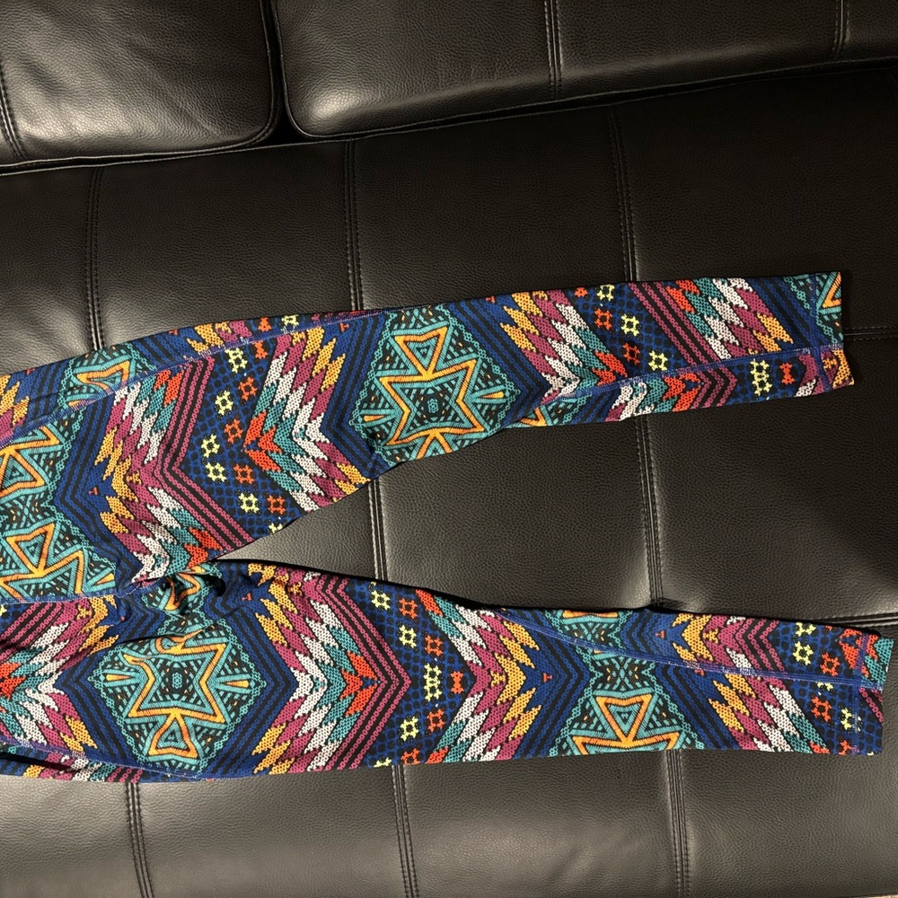Colorful Geometric Pattern Leggings